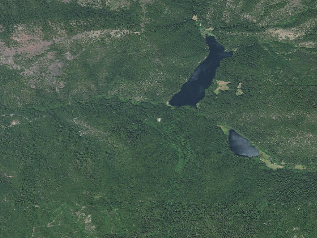 Aerial image of Acorn Woman Lakes