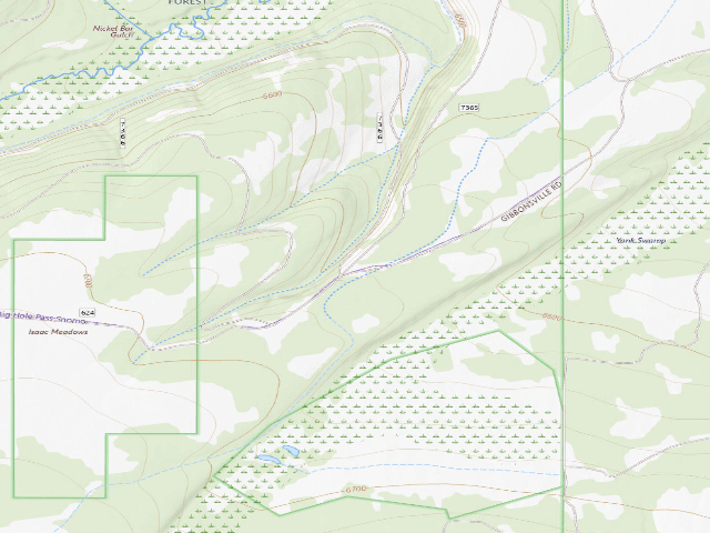 USGS topographic map of Across From 001