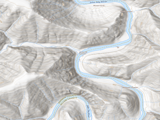 USGS topographic map of Across From Jack