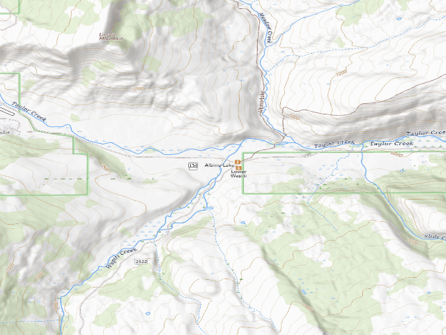 USGS topographic map of Acrosswaptoilet005