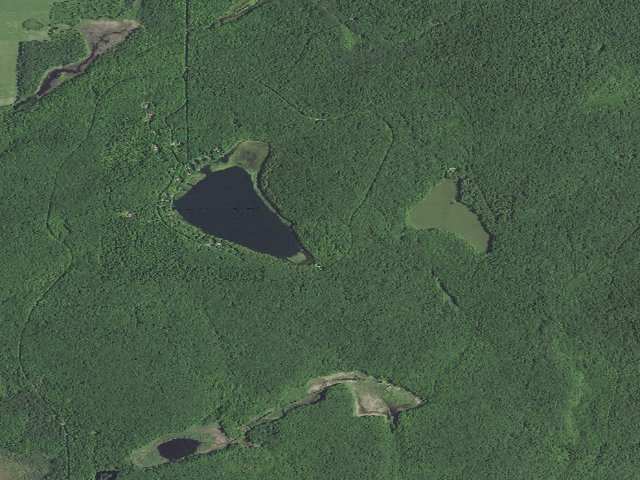 Aerial image of Ada Lake
