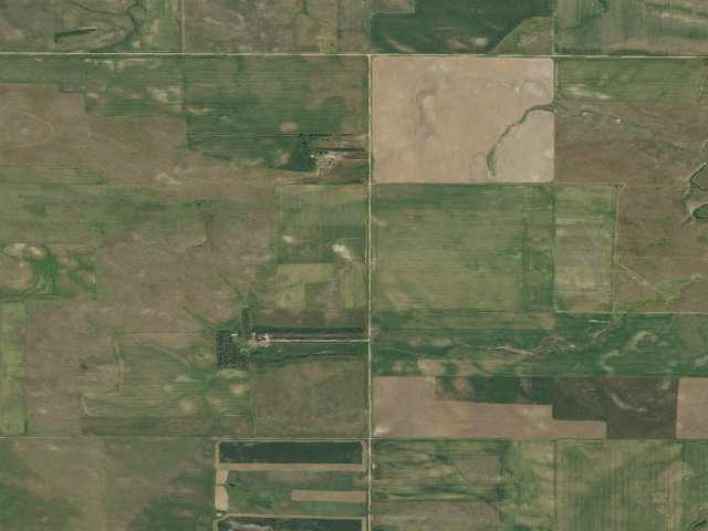 Aerial image of Adam and Teresa Raab WMA (Stark County)