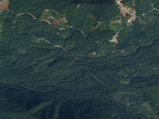 Aerial image of Adams Fork Cg