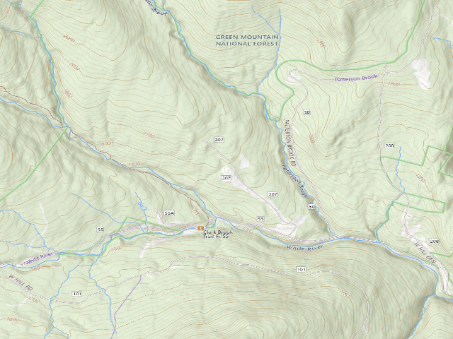 USGS topographic map of Addison County
