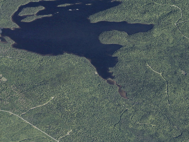 Aerial image of Adirondack (Scraggly Lake Public Land)