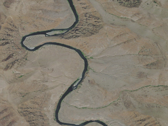 Aerial image of Adobe Bench