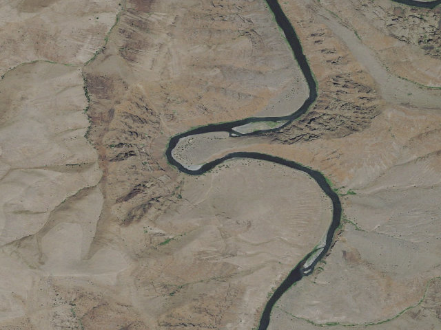 Aerial image of Adobe Bench