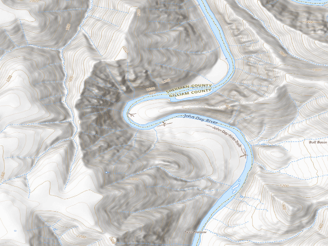 USGS topographic map of Adobe Bench
