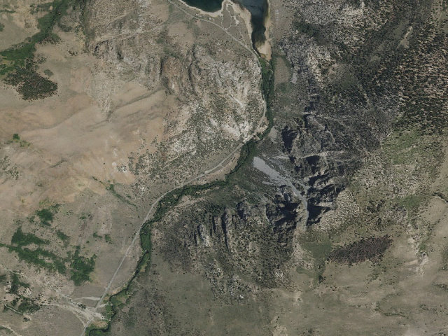 Aerial image of Aerie Crag Rv Camp