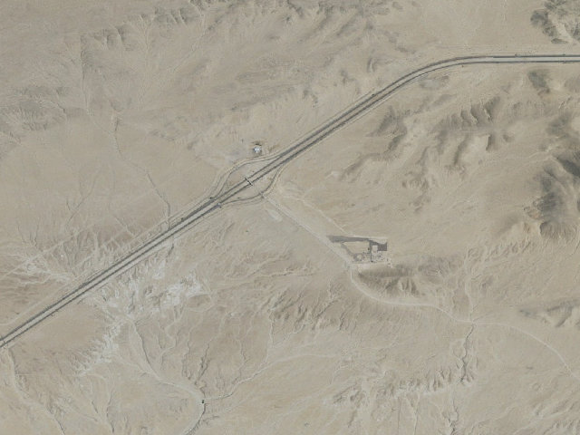 Aerial image of Afton Canyon