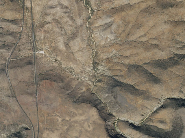 Aerial image of Agua Fria National Monument