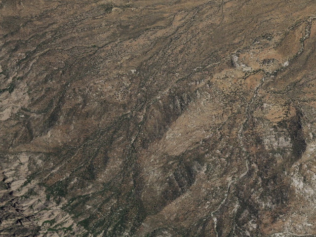 Aerial image of Aguirre Spring Campground