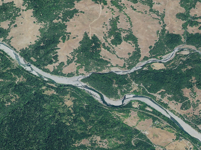 Aerial image of Aiken'S Creek Campground