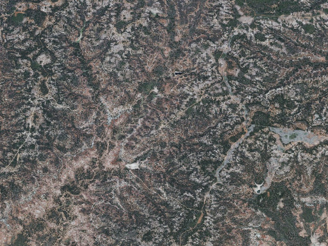 Aerial image of Air Force Camp (Sandy Sanders WMA)