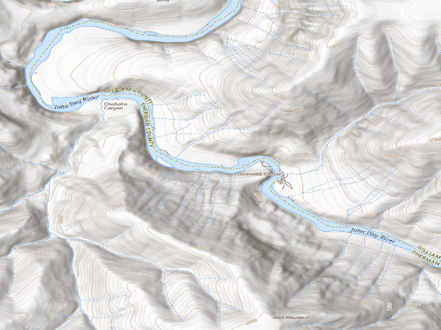 USGS topographic map of Airstrip