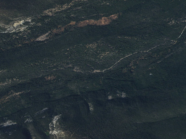 Aerial image of Ajax Fork