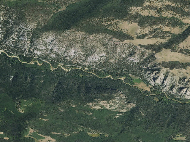 Aerial image of Alamosa Campground