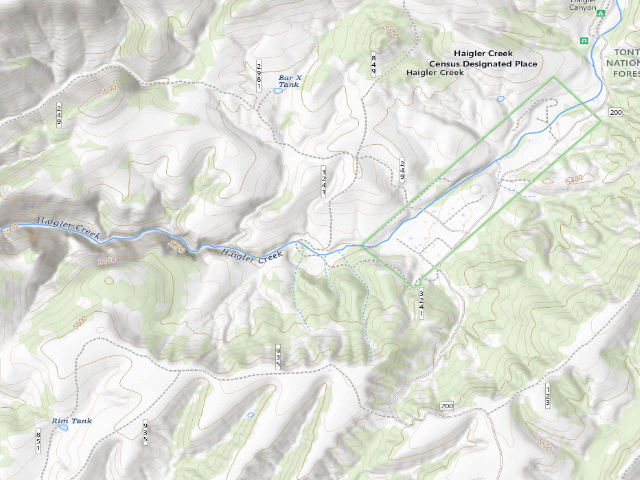 USGS topographic map of Alderwood