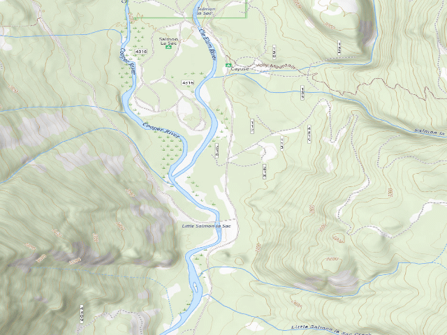 USGS topographic map of Alevin