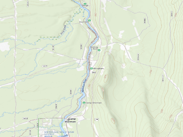 USGS topographic map of Allingham