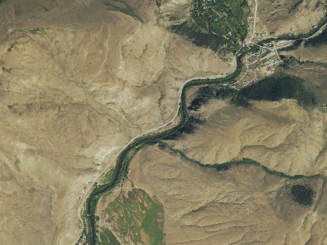 Aerial image of Almont Camp Site