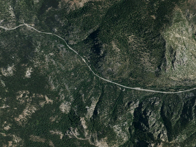 Aerial image of Alpine County