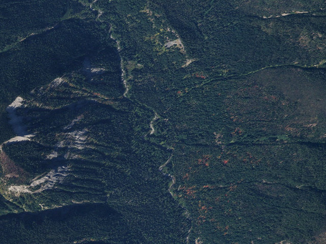 Aerial image of Alpine Meadows