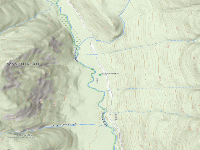 USGS topographic map of Alpine Meadows