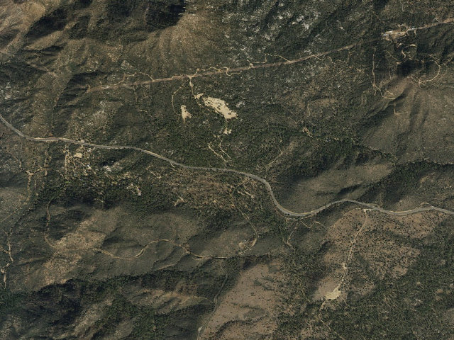 Aerial image of Alto Pit Ohv Campground