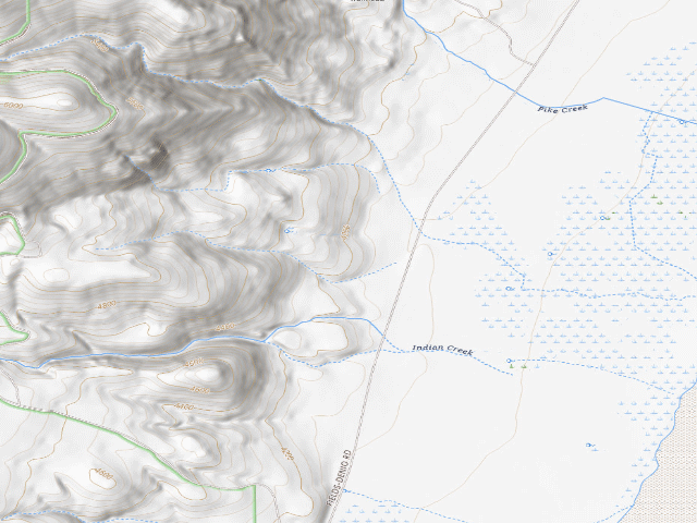 USGS topographic map of Alvord Desert