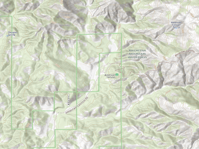 USGS topographic map of American Canyon