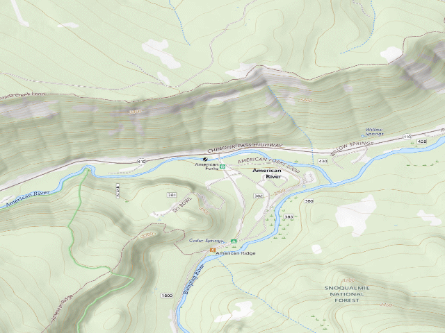 USGS topographic map of American Forks