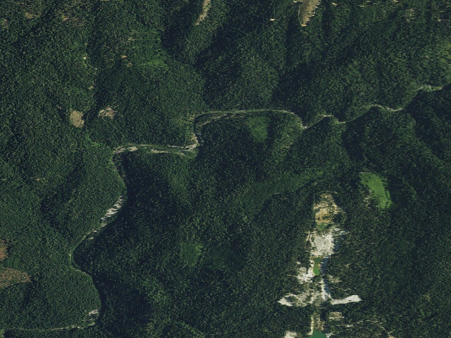 Aerial image of American House Ohv Camp