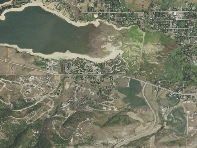 Aerial image of Anderson Cove