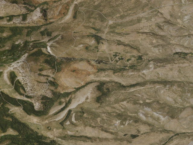 Aerial image of Angel Creek Campground