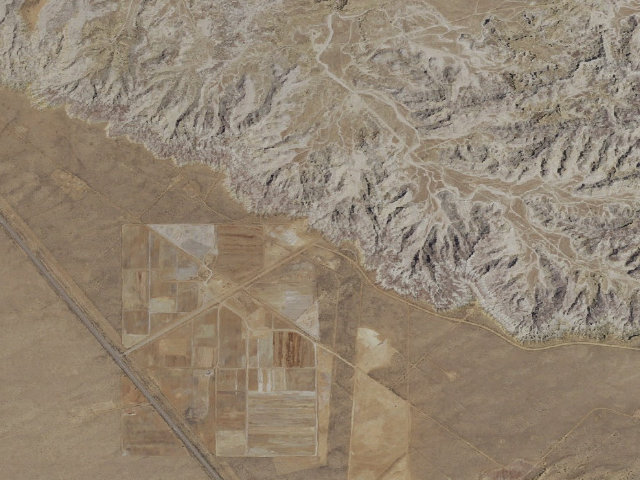 Aerial image of Angel Peak Scenic Area