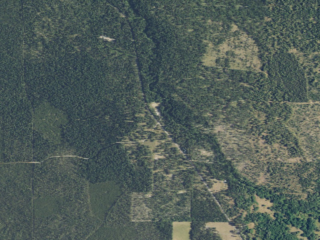 Aerial image of Annie Creek Campground And Sno-Park