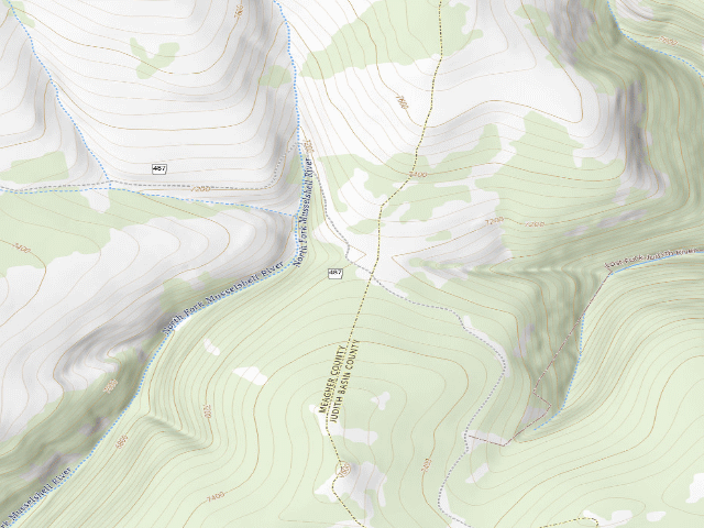 USGS topographic map of Ant Park-487-02