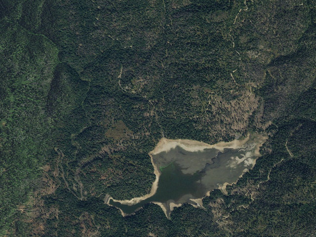 Aerial image of Antelope Campground