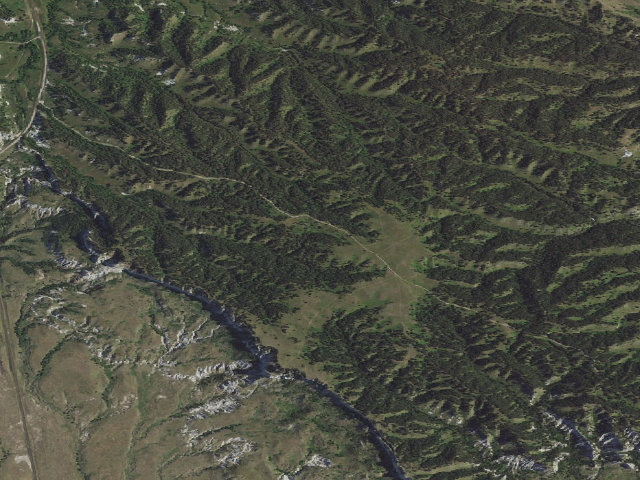 Aerial image of Antelope Rd