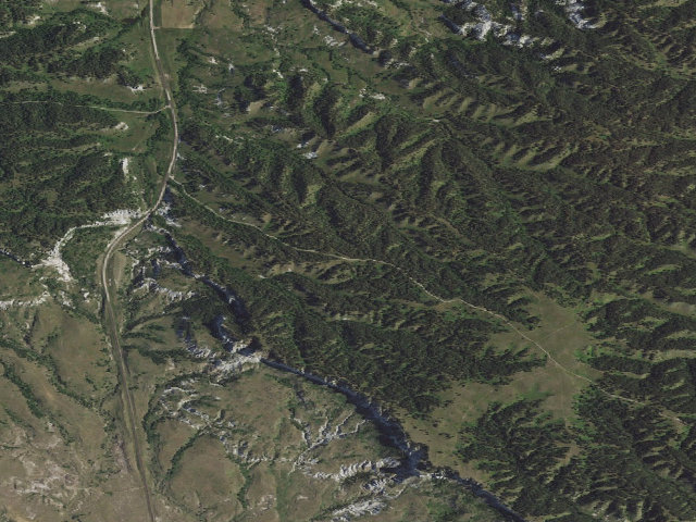 Aerial image of Antelope Rd