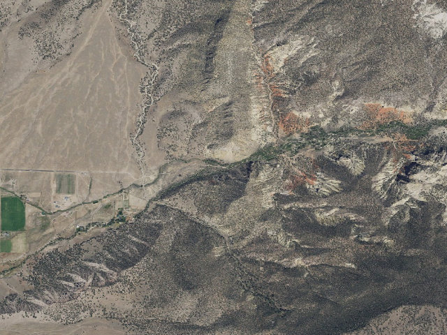 Aerial image of Antimony Creek Dispersed