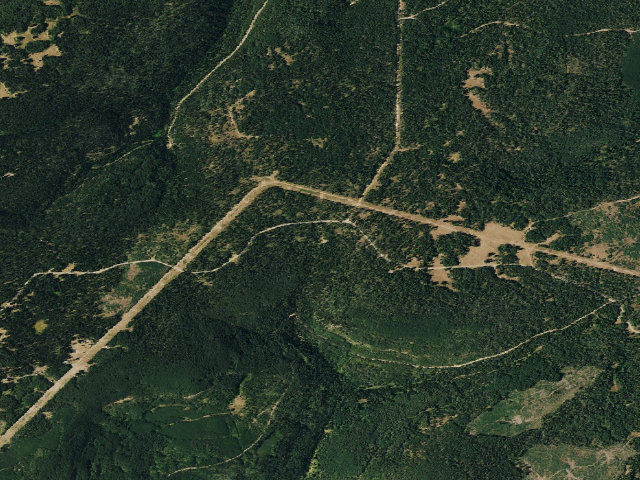Aerial image of Antone Spring