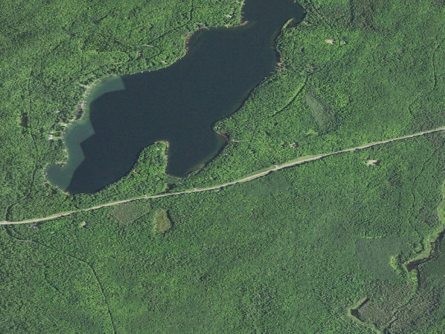 Aerial image of Anvil Lake