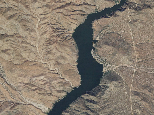 Aerial image of Apache Lake North Shore Boat Cg