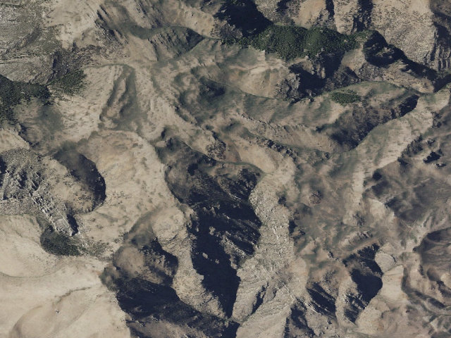 Aerial image of Appendicitis Hill Wilderness Study Area