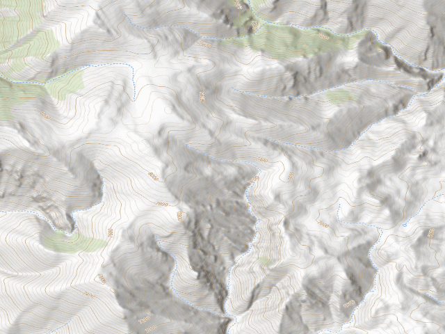 USGS topographic map of Appendicitis Hill Wilderness Study Area