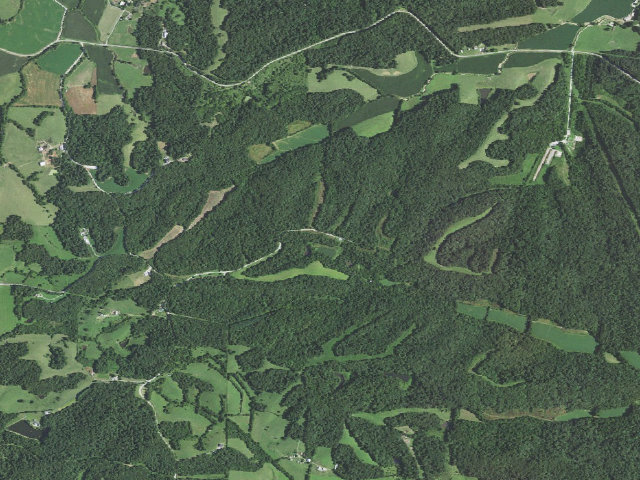 Aerial image of Apple Creek Conservation Area