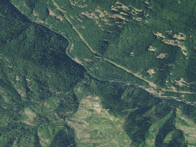 Aerial image of Apple Creek