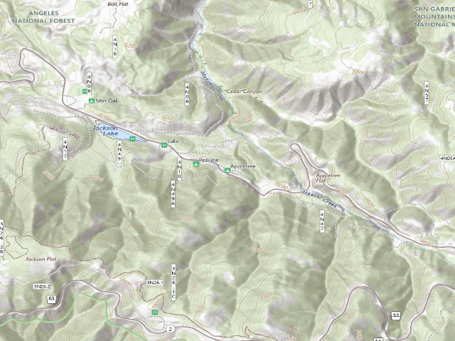 USGS topographic map of Appletree